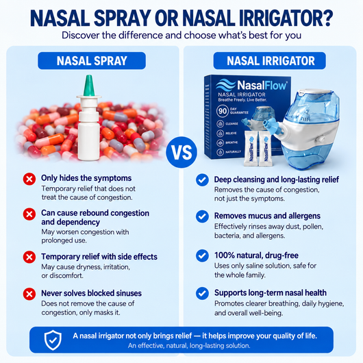 NasalFlow™ – Dual-Action Nasal Rinse