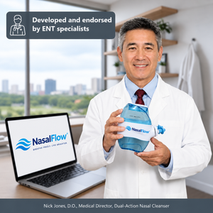 NasalFlow™ – Dual-Action Nasal Rinse